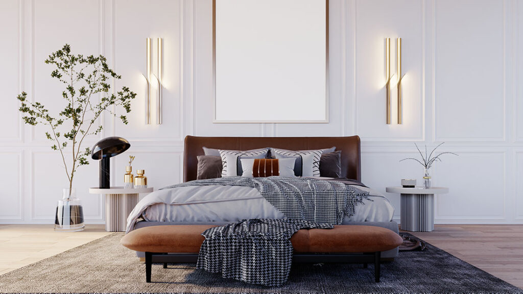 camera da letto classico moderna