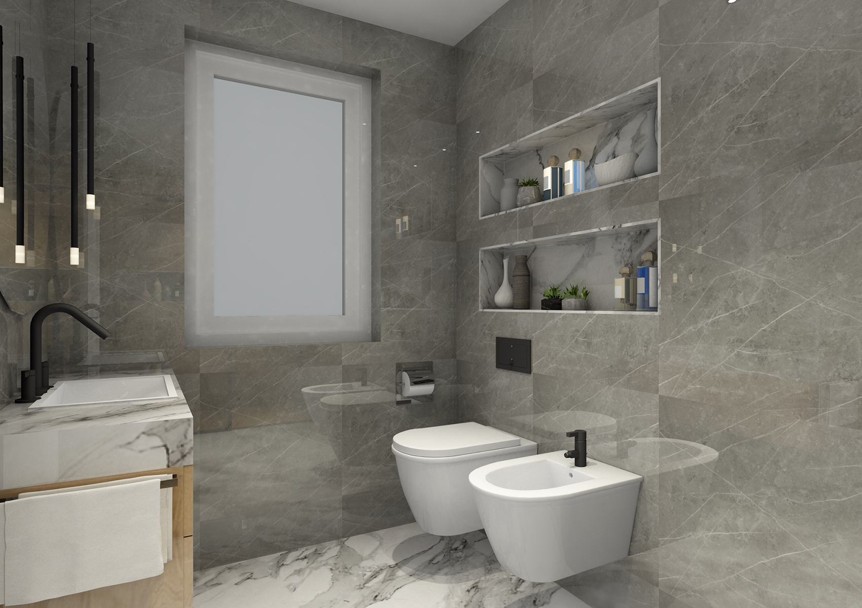 render 3d bagno