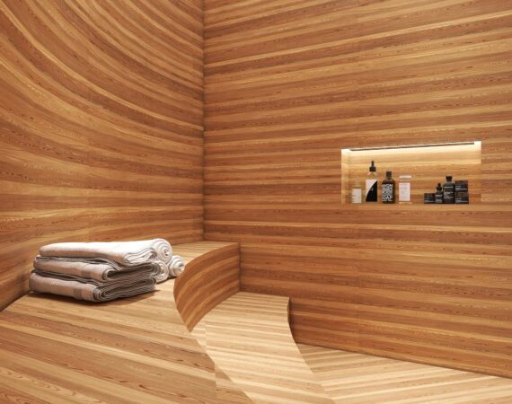 home spa con sauna in casa