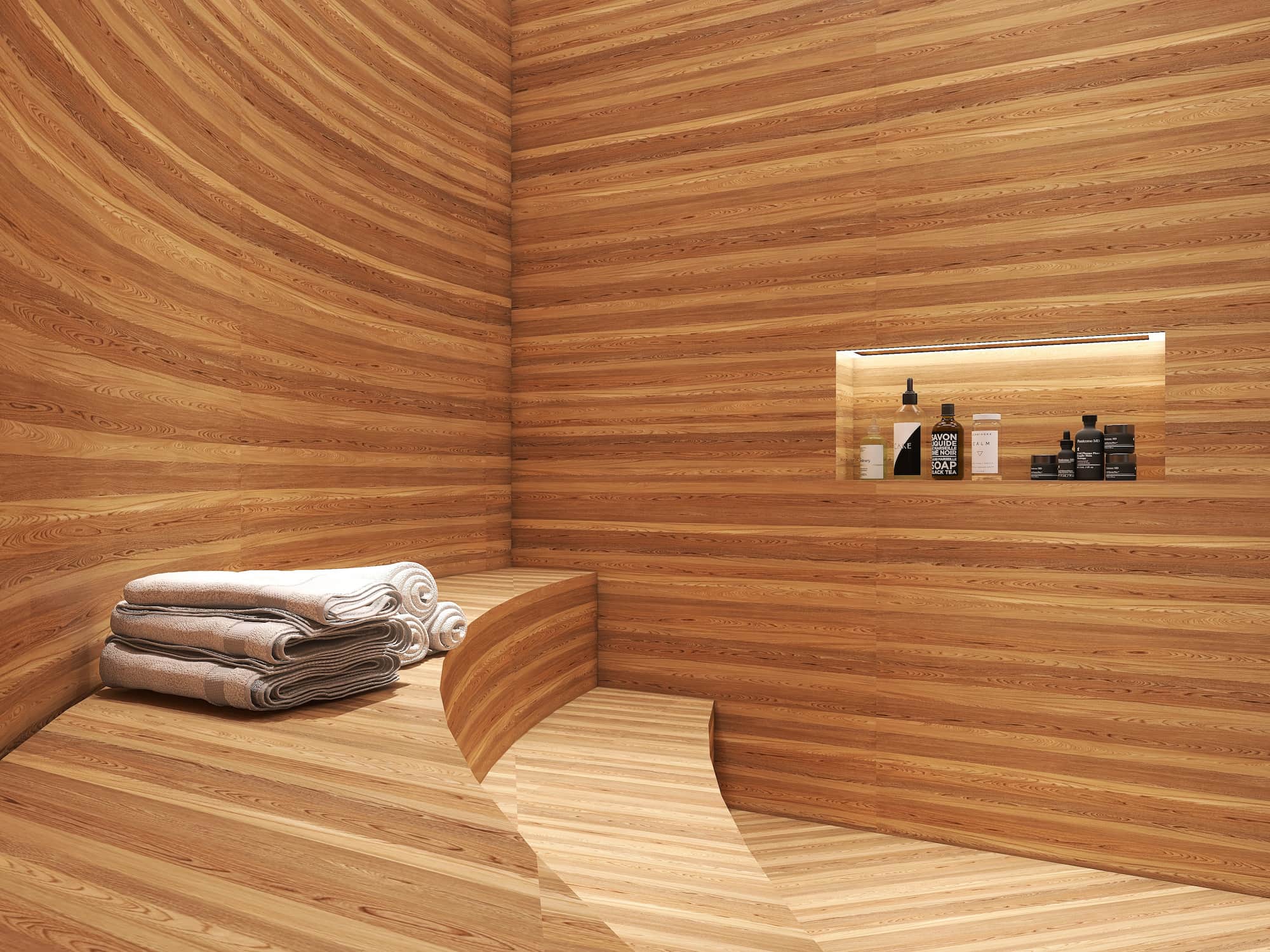 home spa con sauna in casa