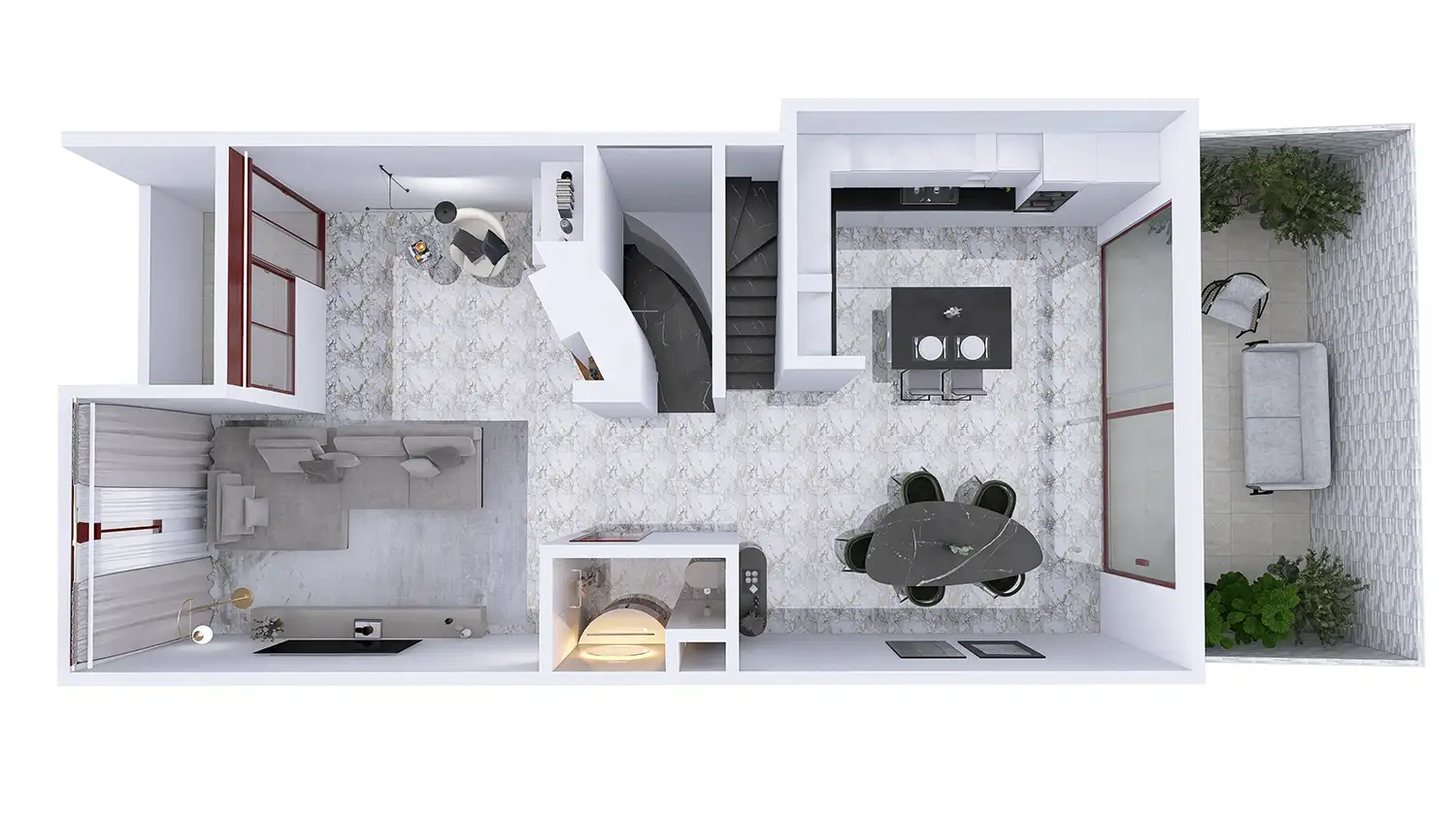 RH_Pazzallo_pianta3D_piano terra_a