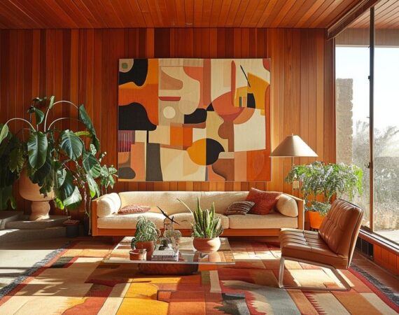 living in stile anni '70